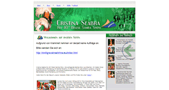 Desktop Screenshot of cristinaseabra.de